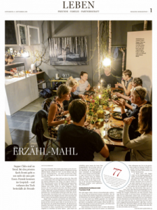 Berliner Morgenpost Artikel von Antje Hildebrandt über Cornelia Kohlers Supper Club in Schöneweide, August 2018