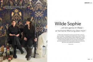 Halali Magazin Ausgabe 03/2022 mit Porträt der Wilden Sophie