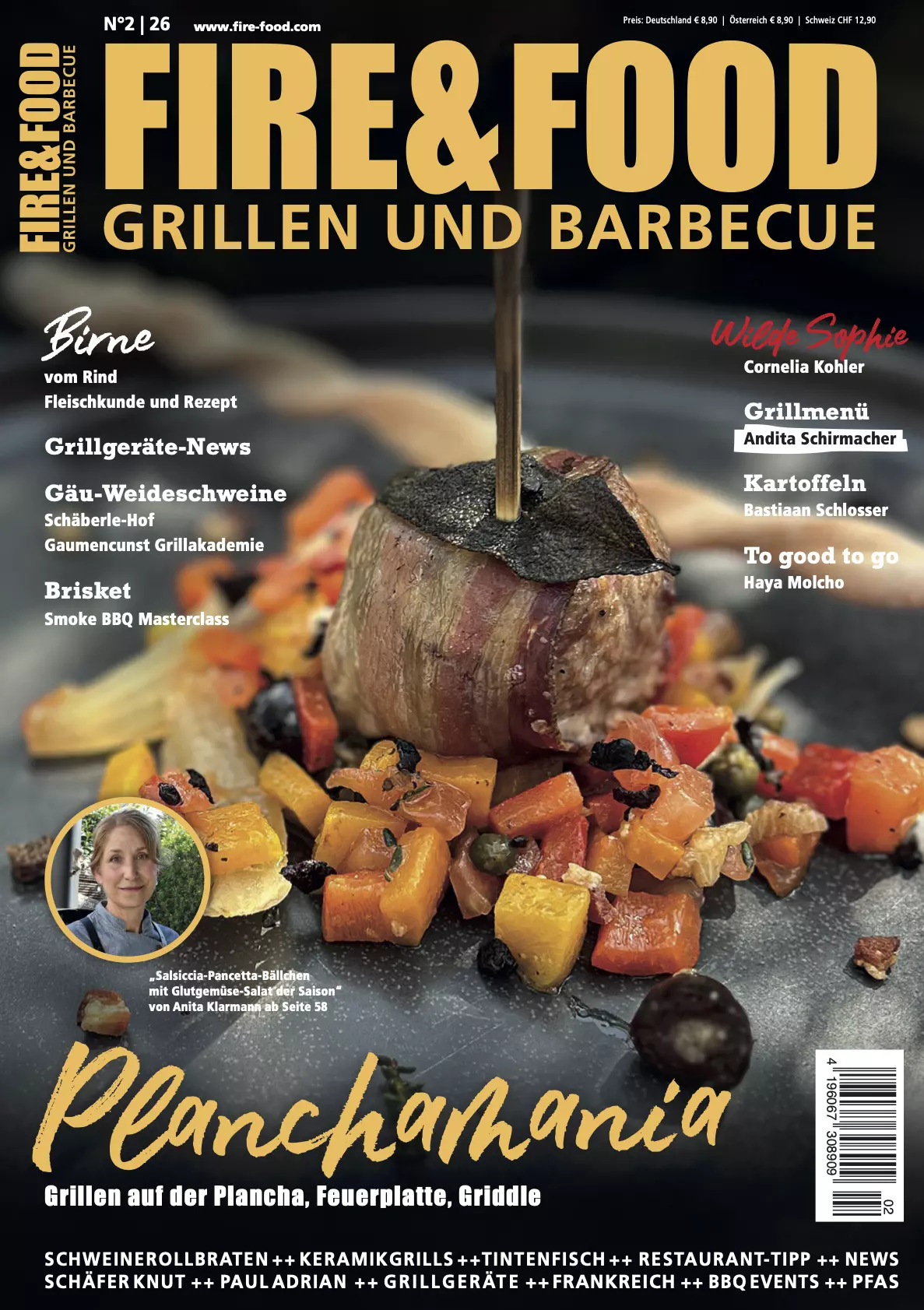 Wilde Sophie in den Medien — Fire&Food Ausgabe 02/2026